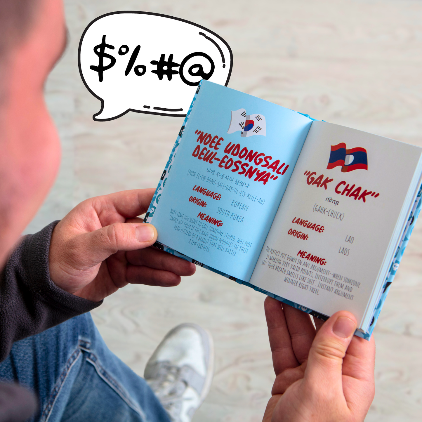 How To Swear in 96 Languages Humor Gift Books - Father's Day