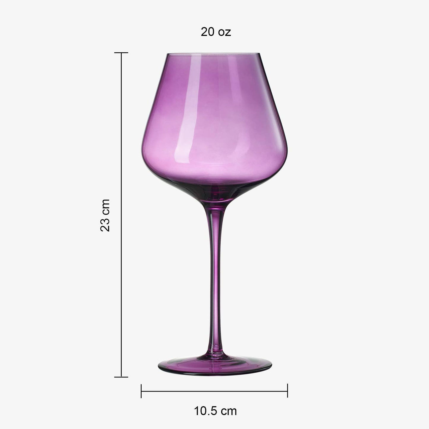 Love Wine Glass Assorted Colour