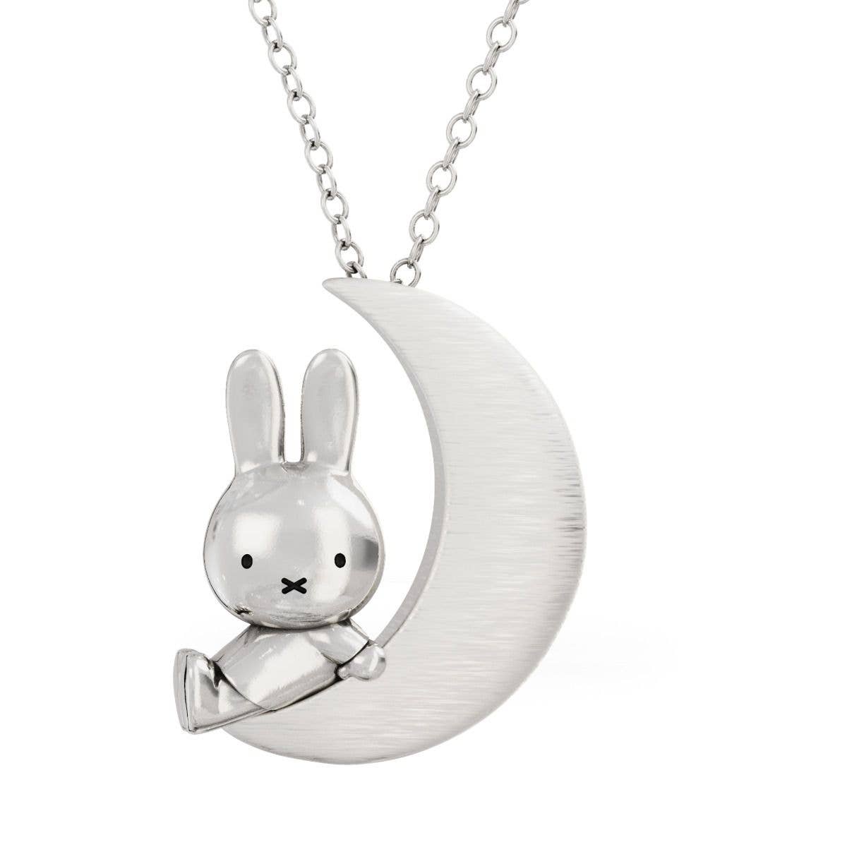 Miffy and the Moon Pendant Sterling Silver