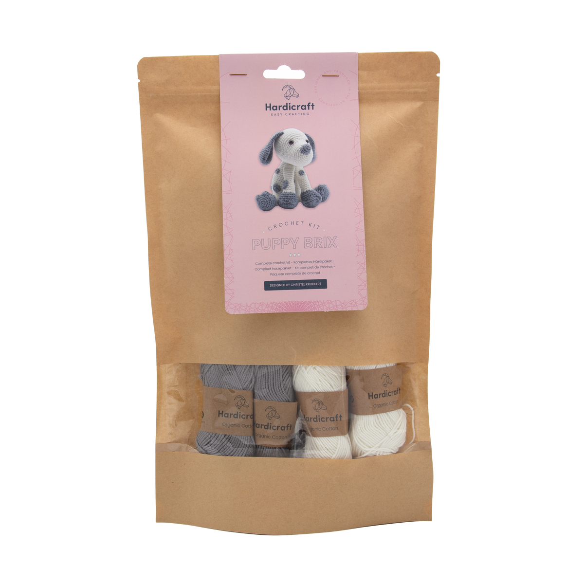 DIY Crochet Kit - Brix Puppy