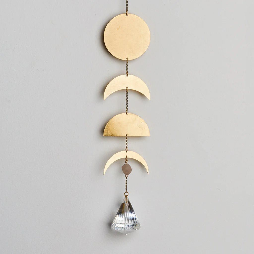 Scout Curated Wears Brass, Semi Precious Gemstones and Cyrstal Suncatchers