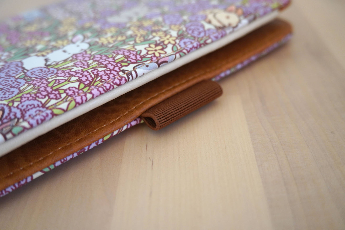 Noristudio Bunny Meadow RFID Blocking Passport Wallet