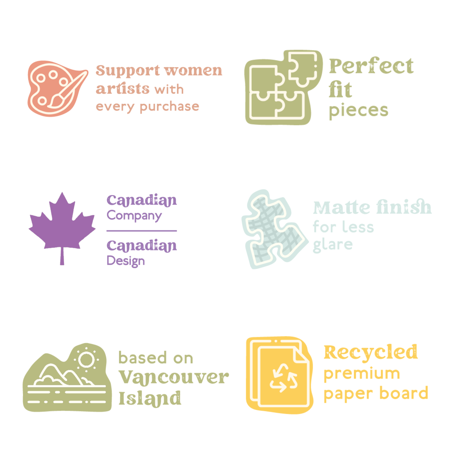 Sunrise Paddle 1000-Piece Puzzle | Designed in QC Canada