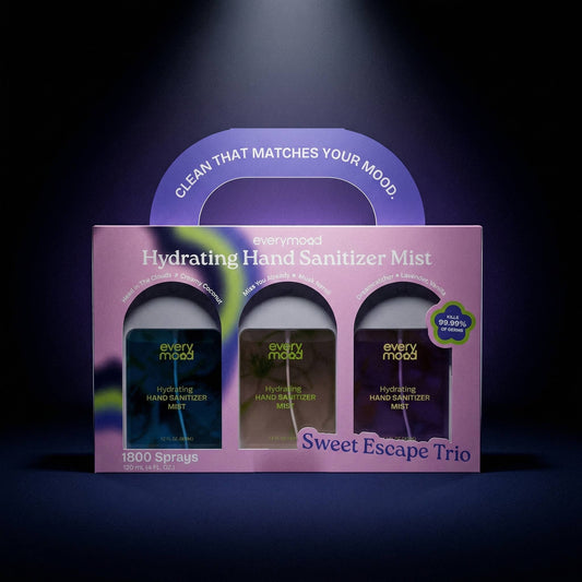 EveryMood | Hand Sanitizer Mist | Sweet Escape Trio (3PK)