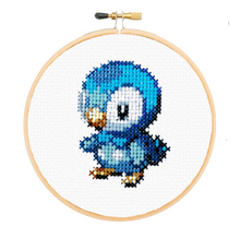 Load image into Gallery viewer, Piplup - DIY Cross Stitch Kit
