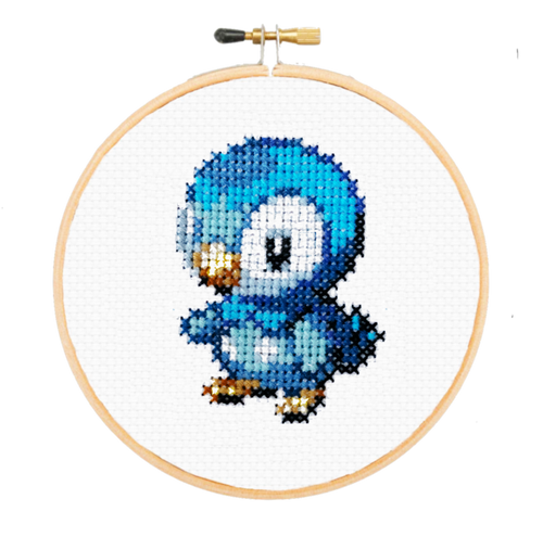 Piplup - DIY Cross Stitch Kit - Front & Company: Gift Store