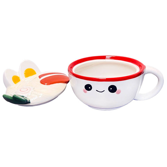 Ramen Noodle Mug W/ Lid - 8 oz