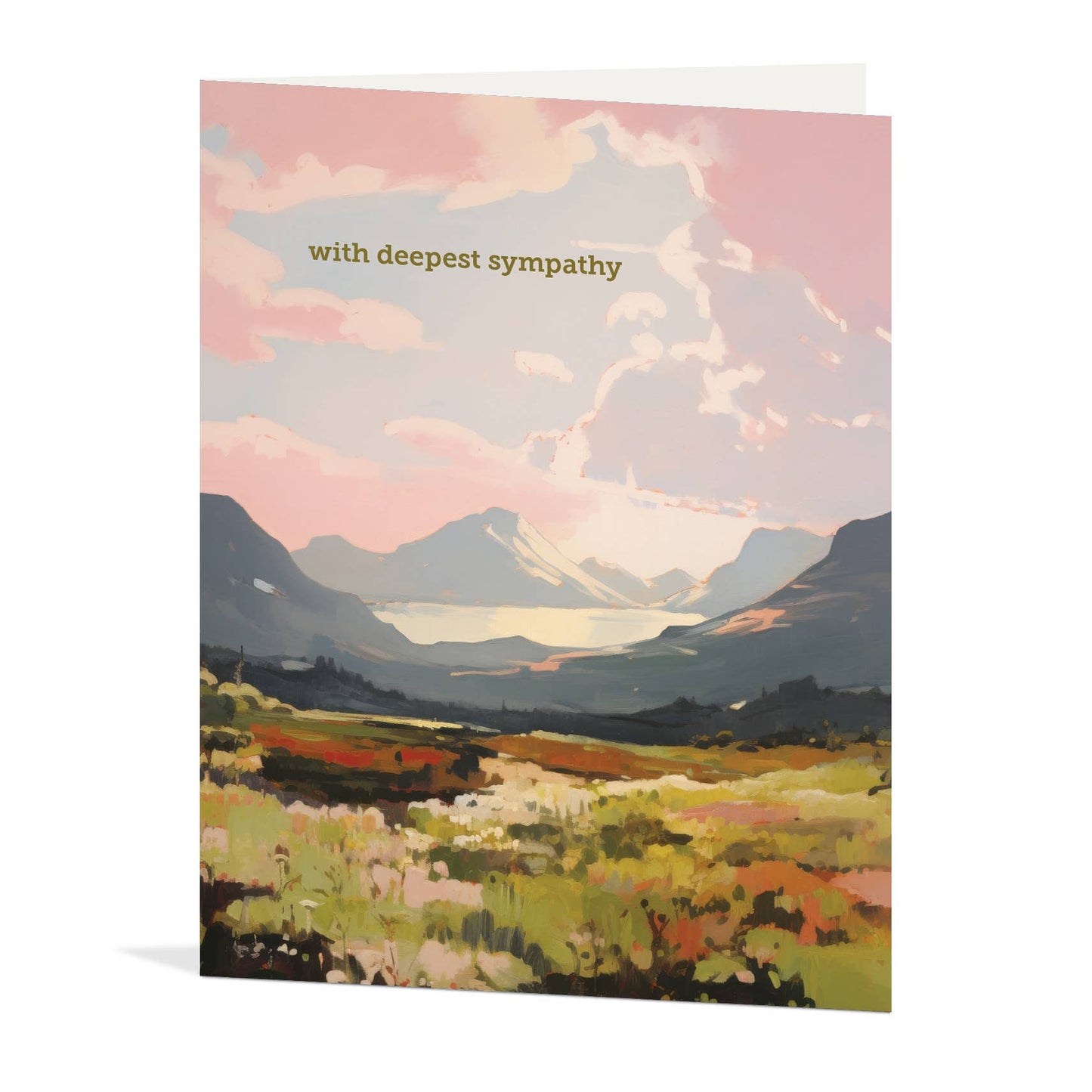 Sunset Sympathy Card