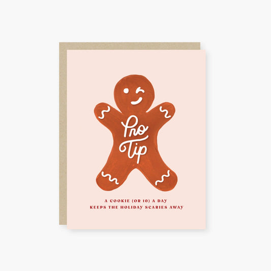 Cookies keep the holiday scaries away Greeting Card
