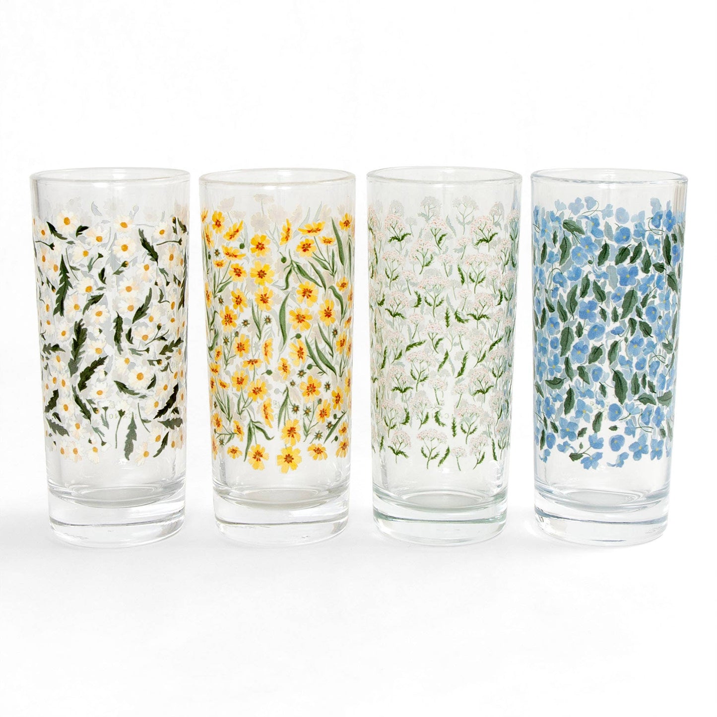 Roadside Blooms Tall Juice Glass