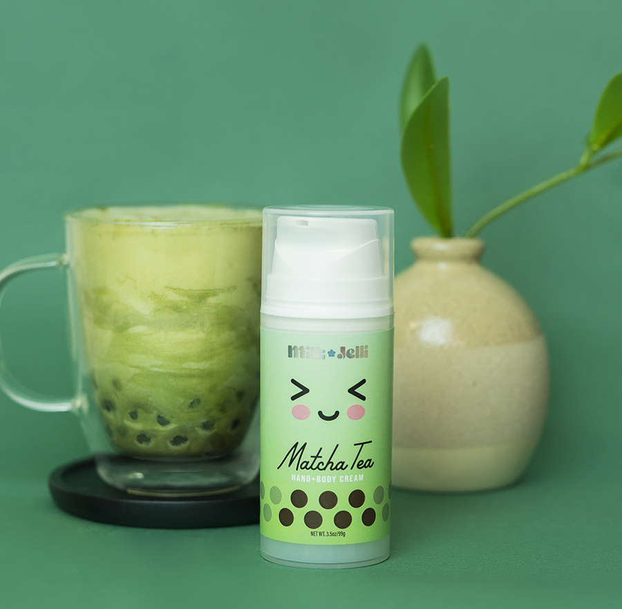 Matcha Tea Boba Collection - Hand + Body Cream
