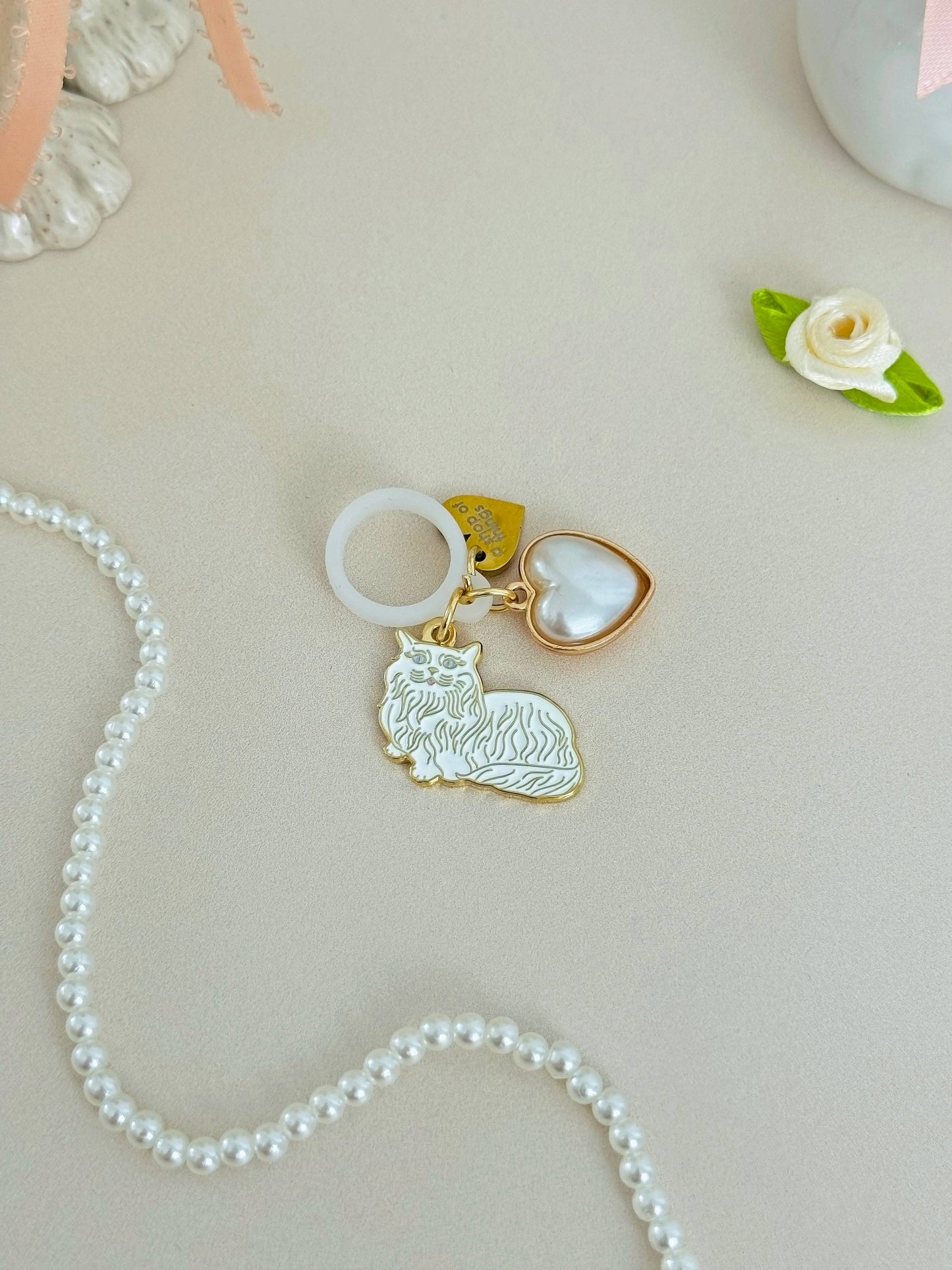 Lip Gloss Charm- Miss Kitty