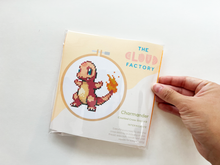 Load image into Gallery viewer, Charmander - DIY Cross Stitch Kit
