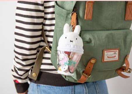 Miffy Jelly Transparent Pouch Key Ring, Bag Charm