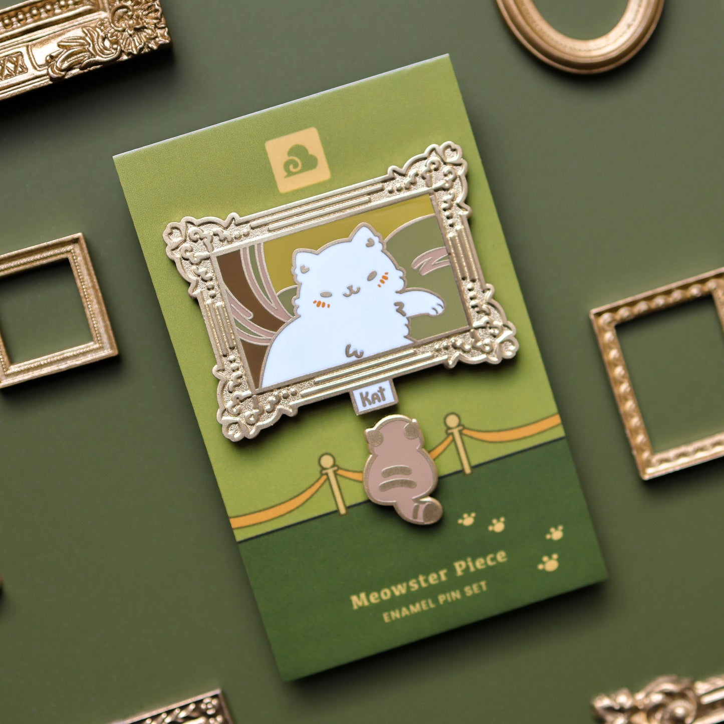 Enamel Pin - Meowster Piece Pin Set
