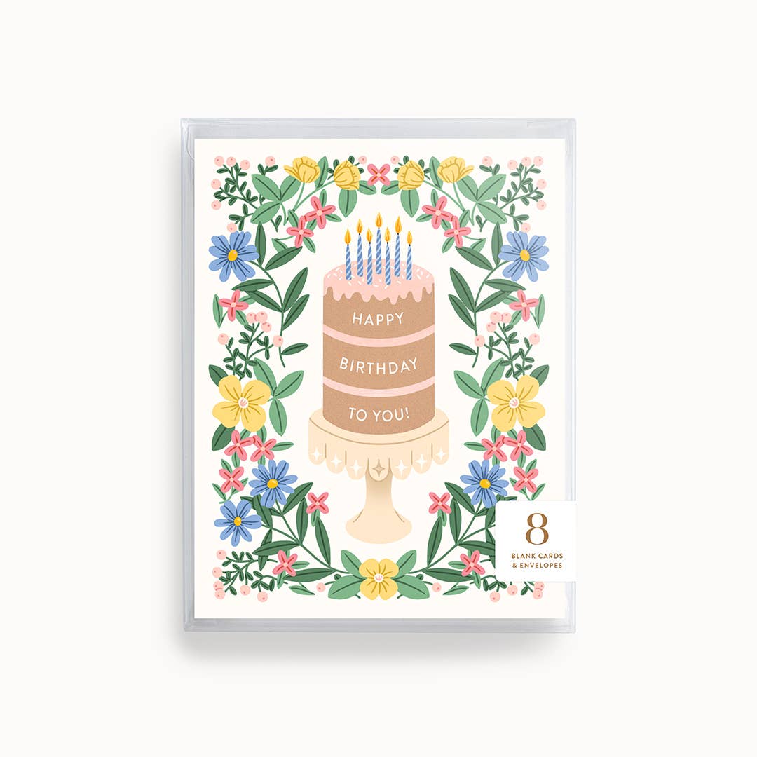 Happy Birthday Cake | Greeting Card