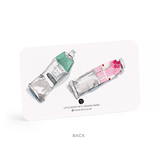 Watercolor Little Notes® – Mini Notecard Pack, Set of 55
