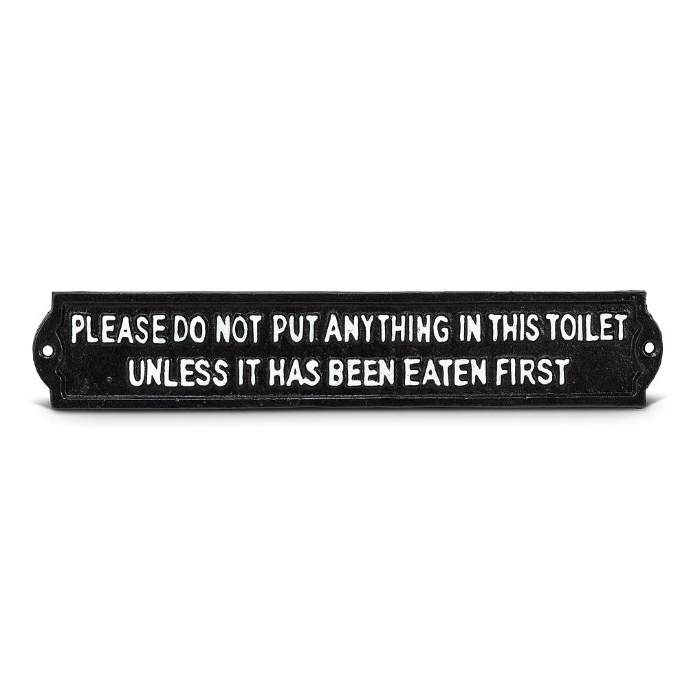Do Not Put Anything..Sign