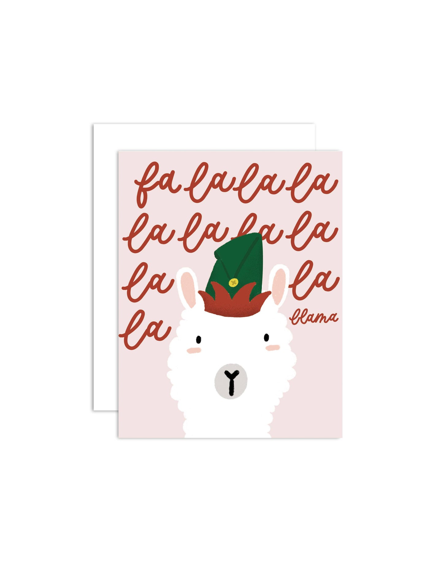 Fa La La Llama - Christmas/Holiday Greeting Card