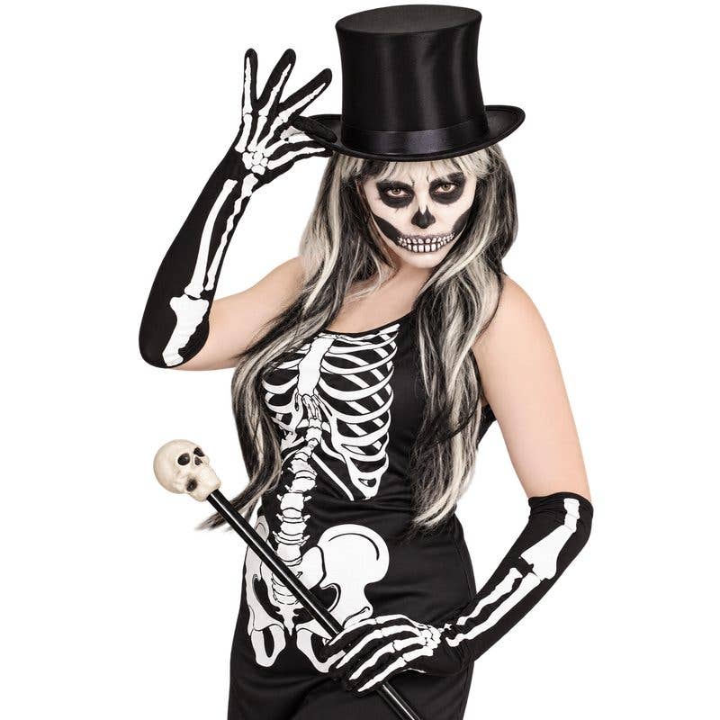 Skeleton Long Gloves