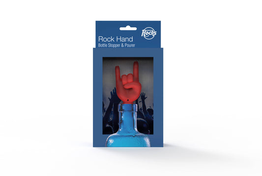 Rock hand silicone spout