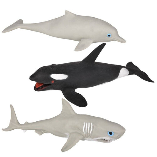 7.75" Stretchy Sand Sea Life Assortment