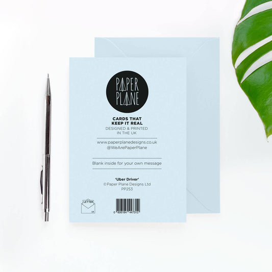 I Am Not Your Personal Uber Driver - Funny Card