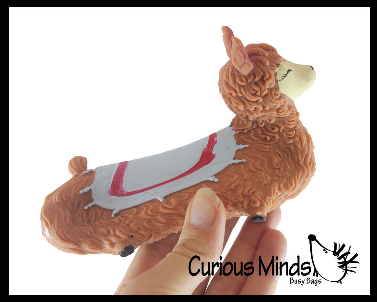 Sand Alpaca Llama - Sand Filled Squishy