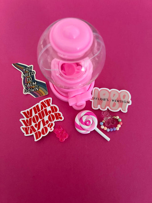 Bubble Gum Machine Taylor Mini Sticker Gift (Limited Supply)