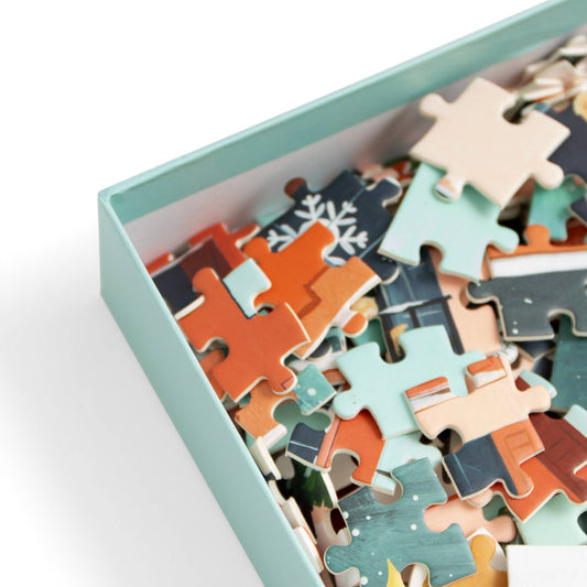 Christmas in the City - 500 Piece Jigsaw Puzzle