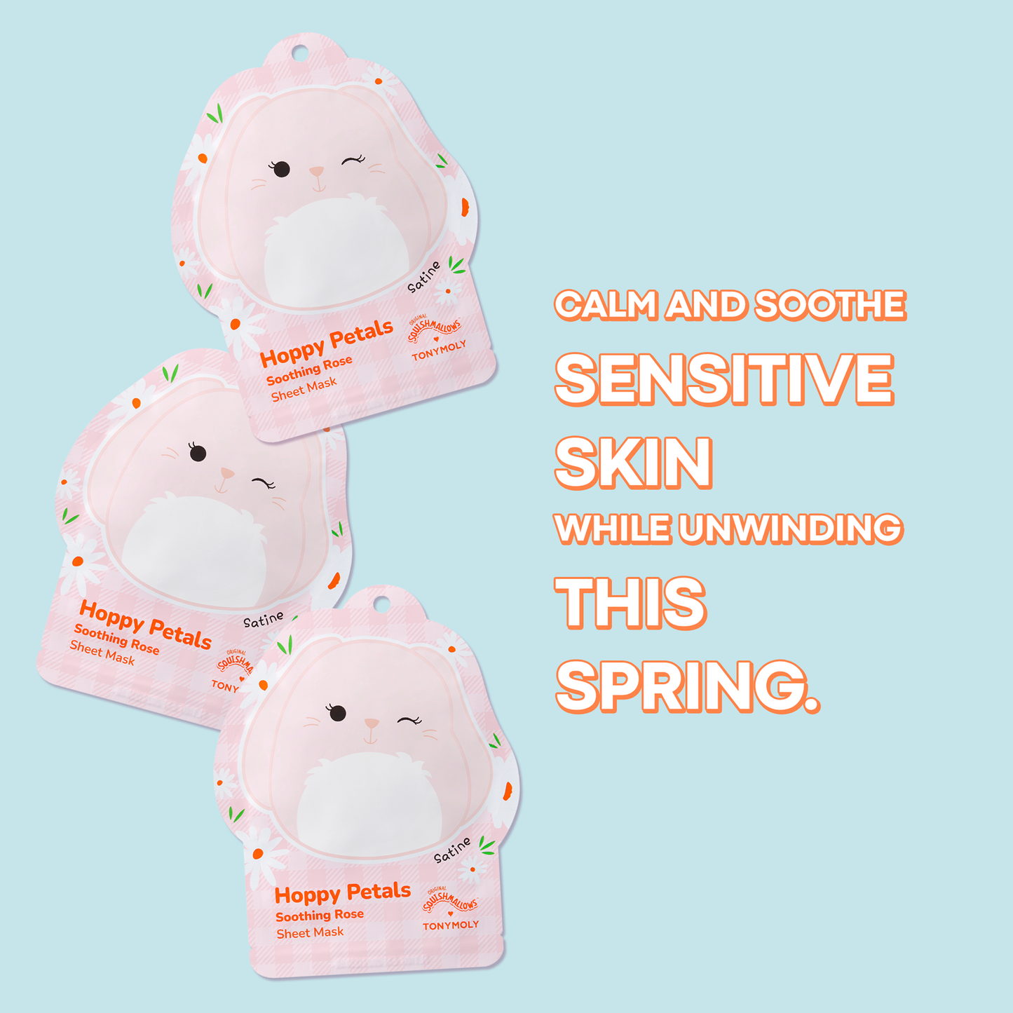 Squishmallows x TONYMOLY Spring Sheet Mask