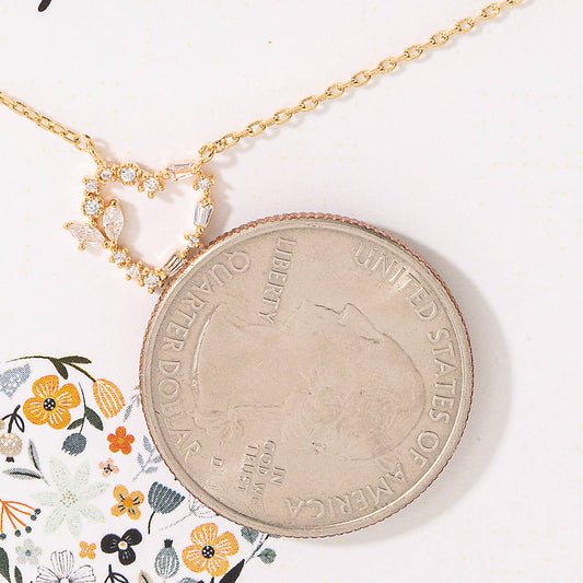 Heart Love Pendant Necklace