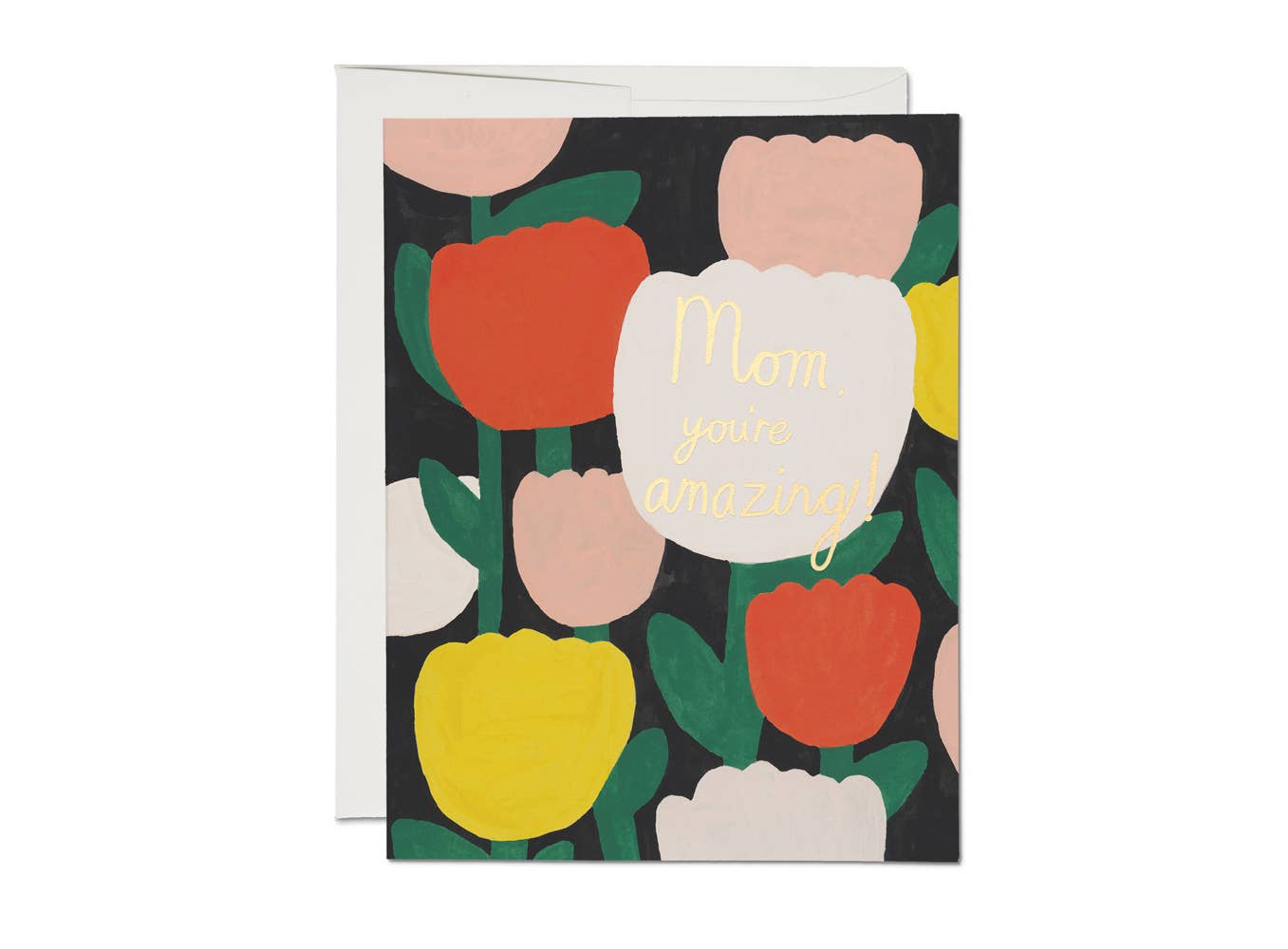 Amazing Tulips Mother's Day greeting card
