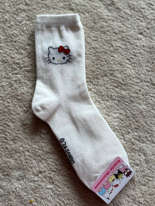 Sanrio Character Simple Point Cotton Ankle Socks