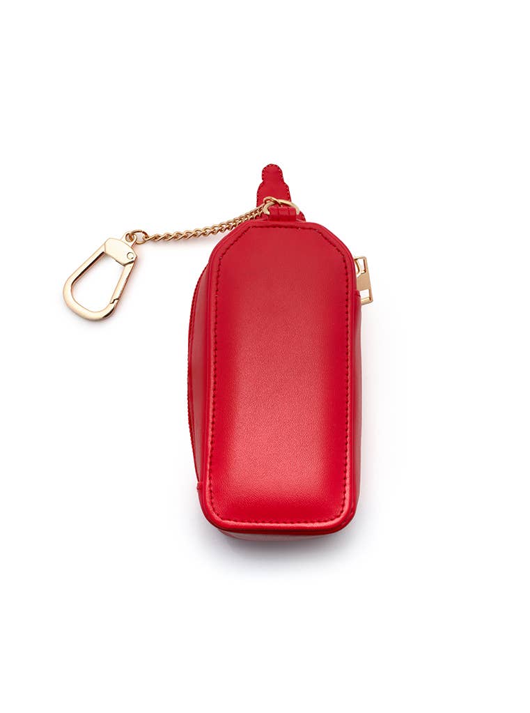 2-in-1 Bag Charm & Reusable Shopper Bag - "Hot Sauce" Bottle