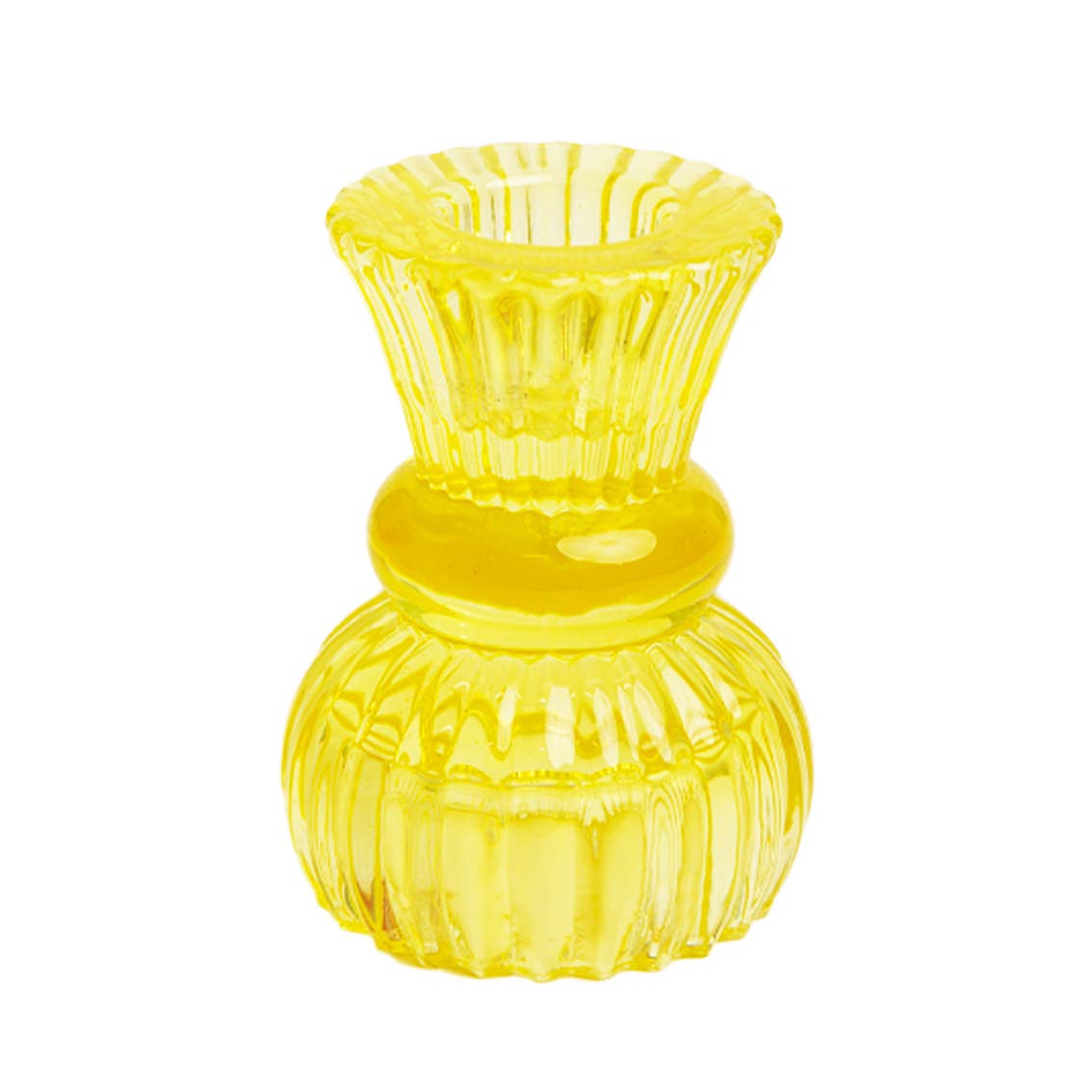 Small Glass Candle Holders Assorted Colour