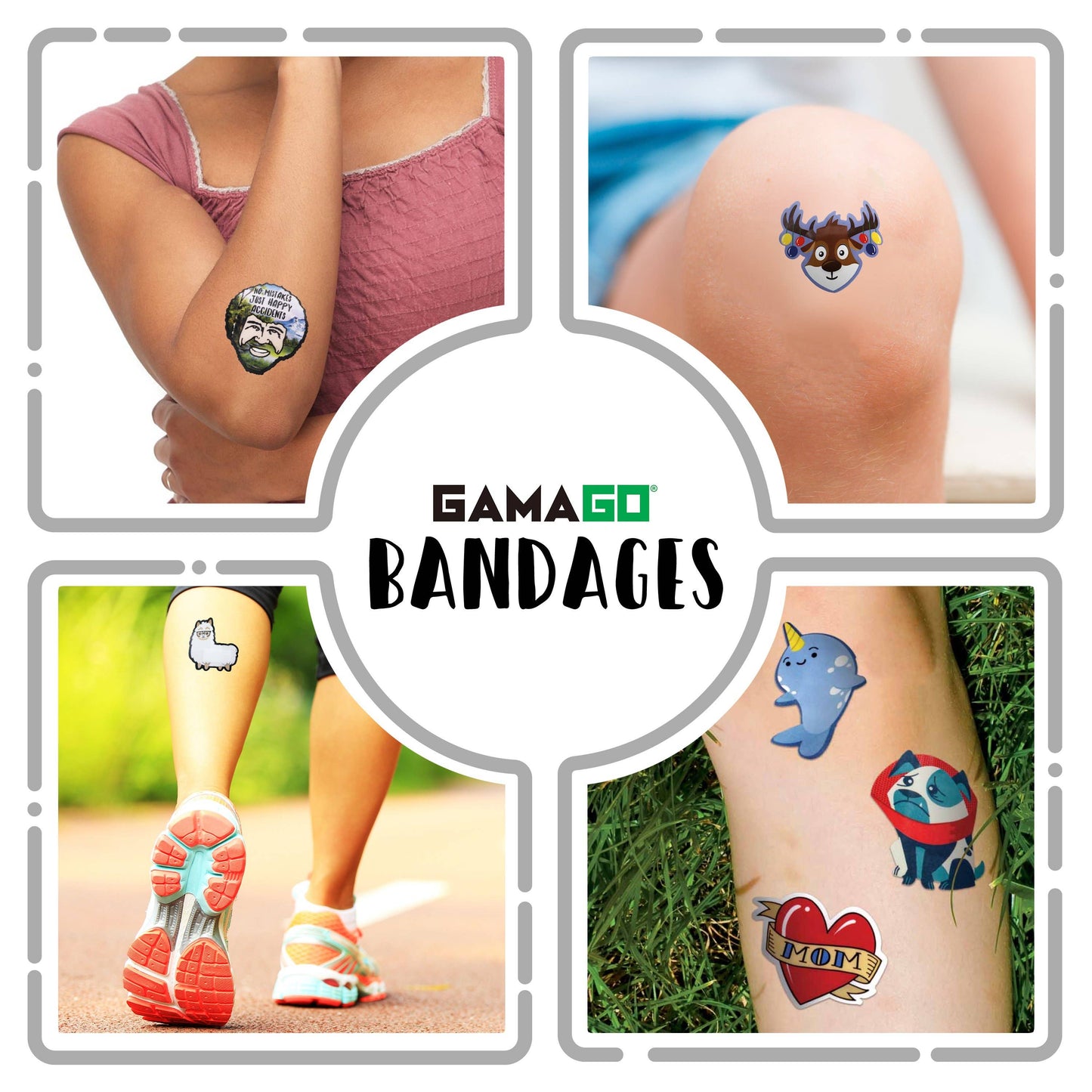 Reindeer Adhesive Bandages