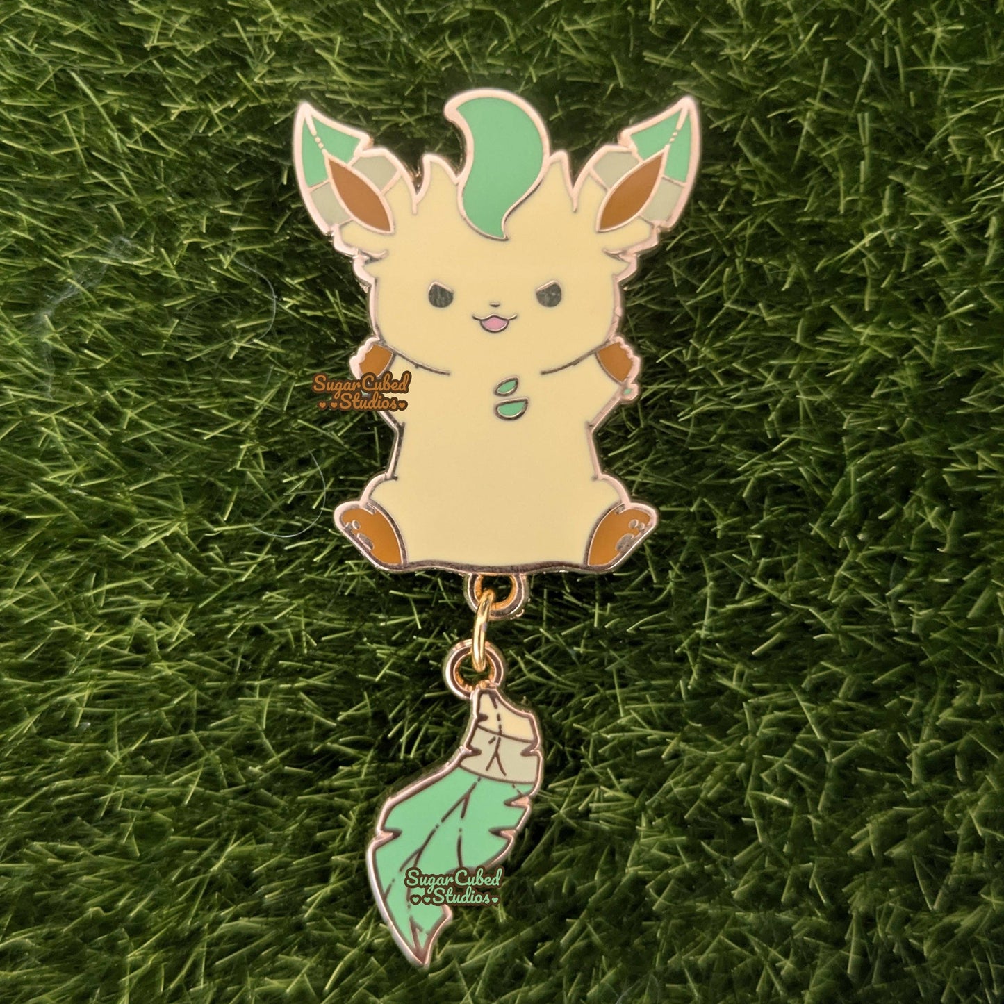 Eeveelution Dangle Tail Enamel Pins