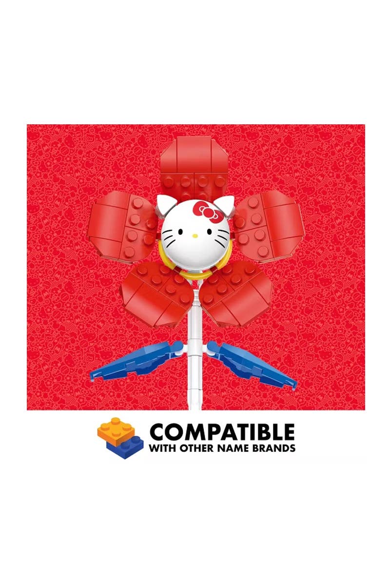Brickcraft Hello Kitty Flower Build Set