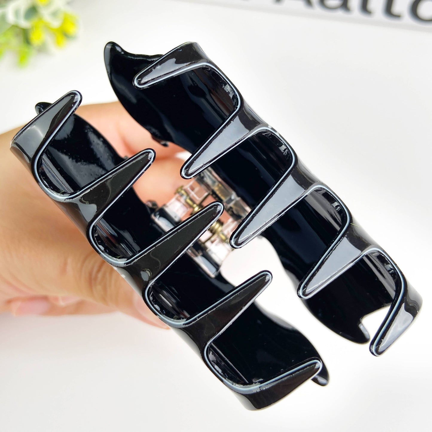 Dark Style Black Bat Hair Clip Halloween