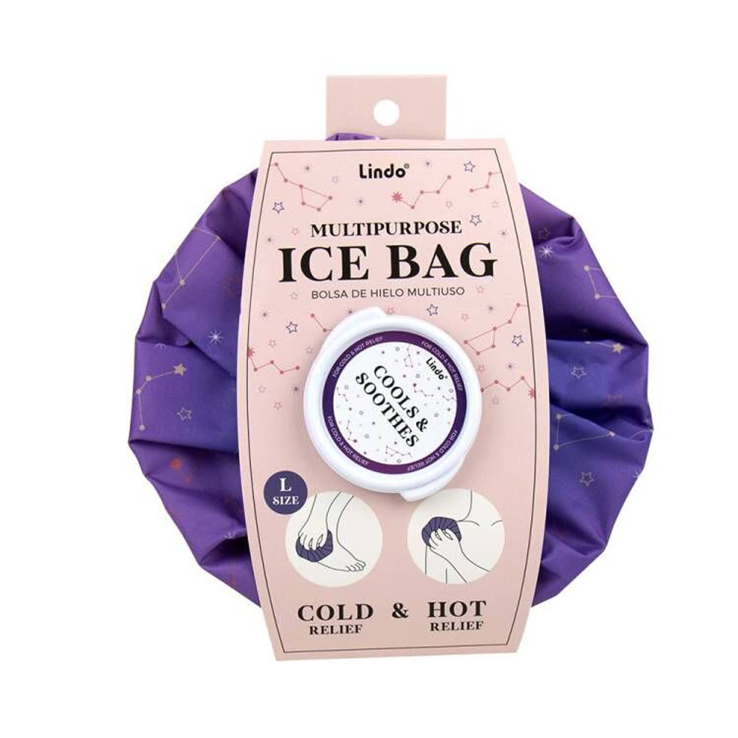 Lindo Multipurpose Large Ice Bag - Constellation Purple
