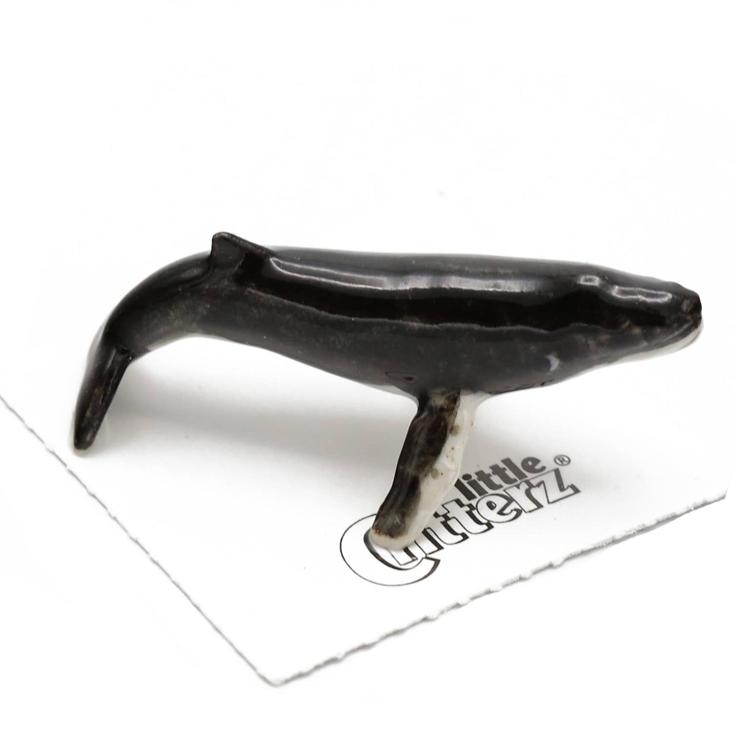 Song Humpback Whale Porcelain Miniature