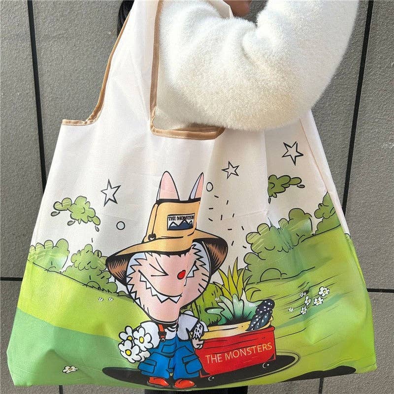 Foldable Eco-Friendly Portable Large Capacity Shopping Bag