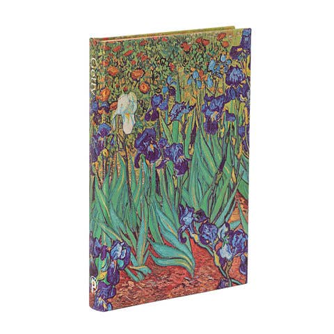 Van Gogh's Irises Mini Lined Hardcover Journal, 176pg, 85GSM, The J. Paul G