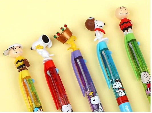 Peanuts Snoopy Figure Mascot Ball point Pen 0.5mm - 3Colors