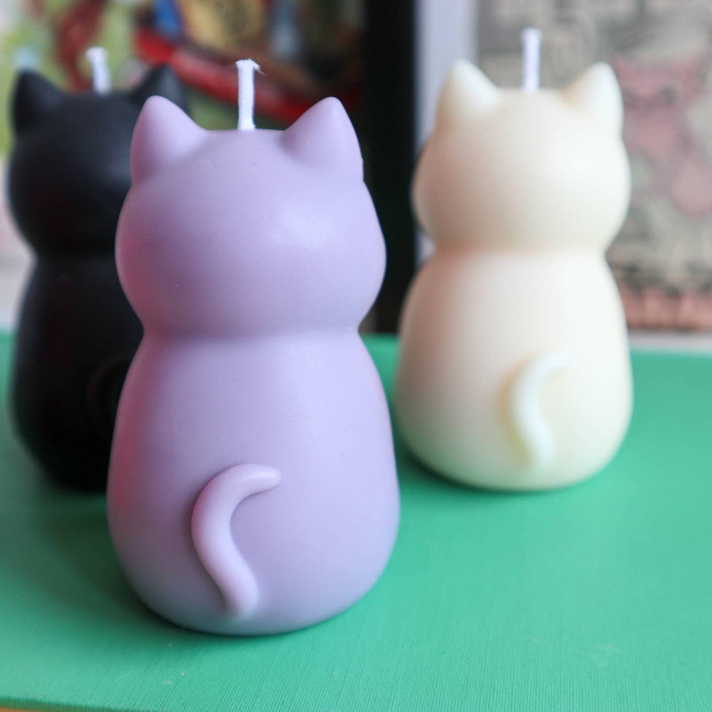 Cute Cat Candle