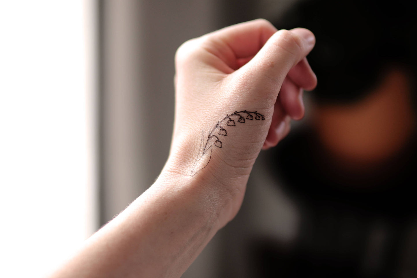 May Birth Flower - Lily of the Valley Temporary Tattoos