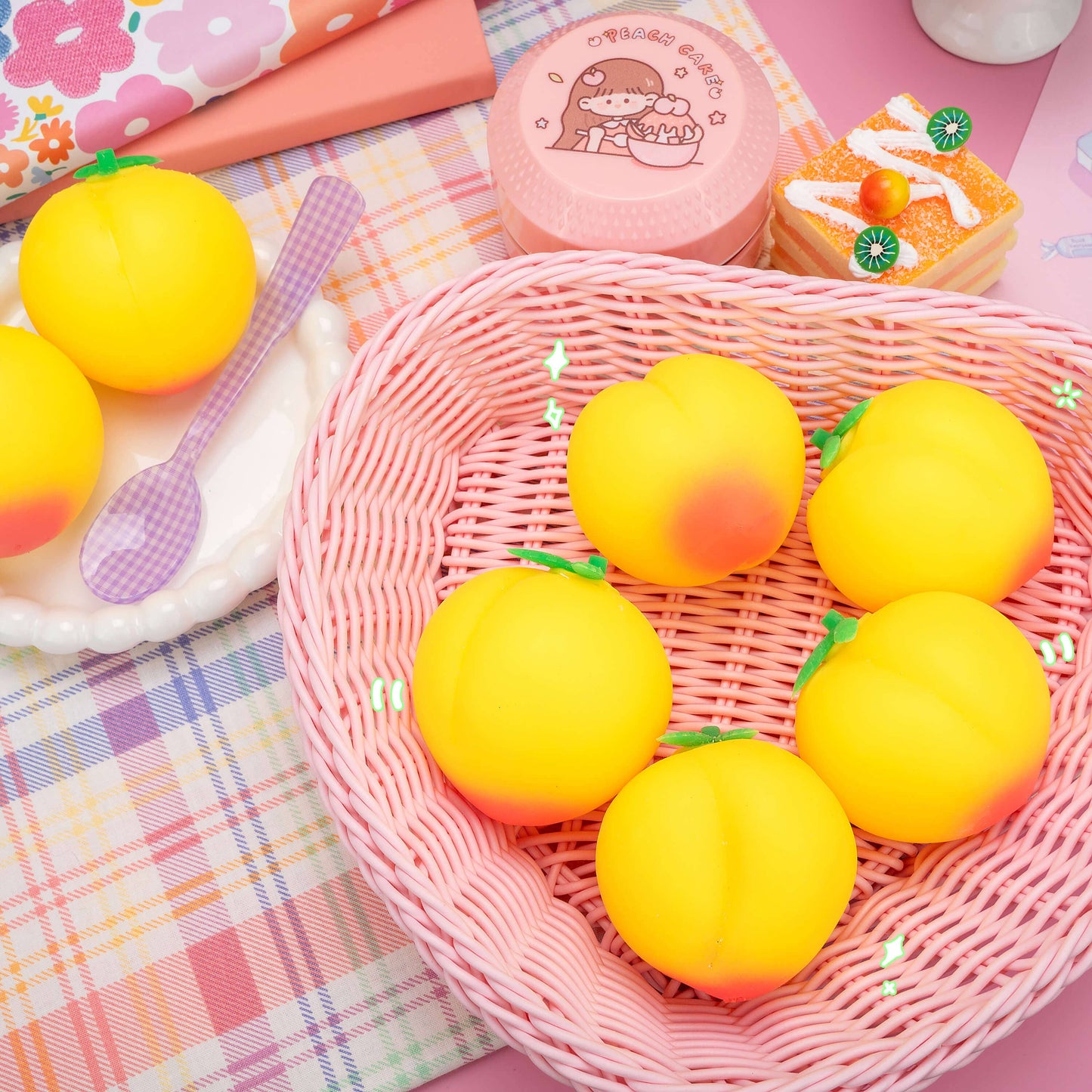 Just Peachy! Cute Georgia Peach Stress Ball