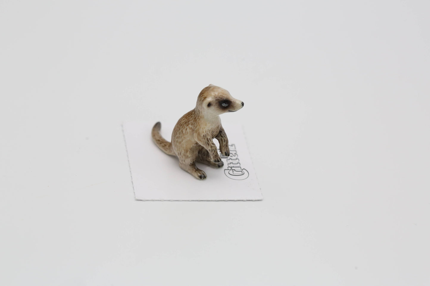 Lookout Meerkat Porcelain Miniature