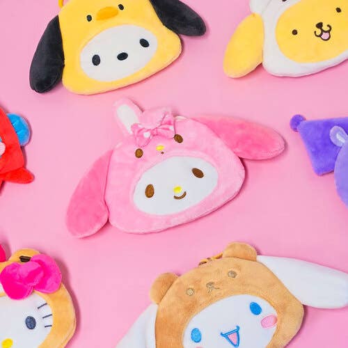 Sanrio Friends Costume Pouch Coin Purse Key Ring, Bag Charm
